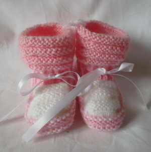 Babyschuhe rosa