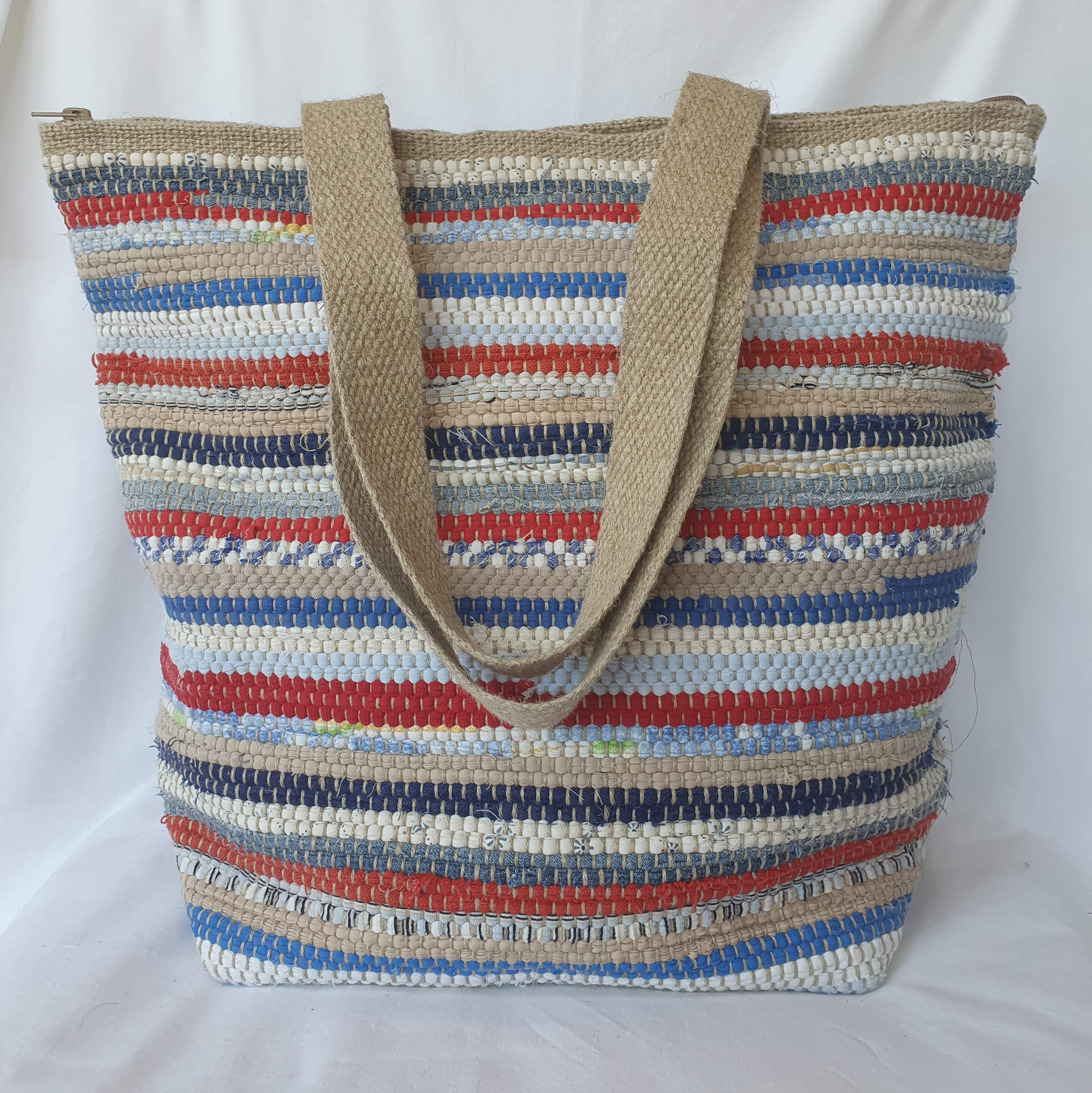 Webtasche Fleckerl groß