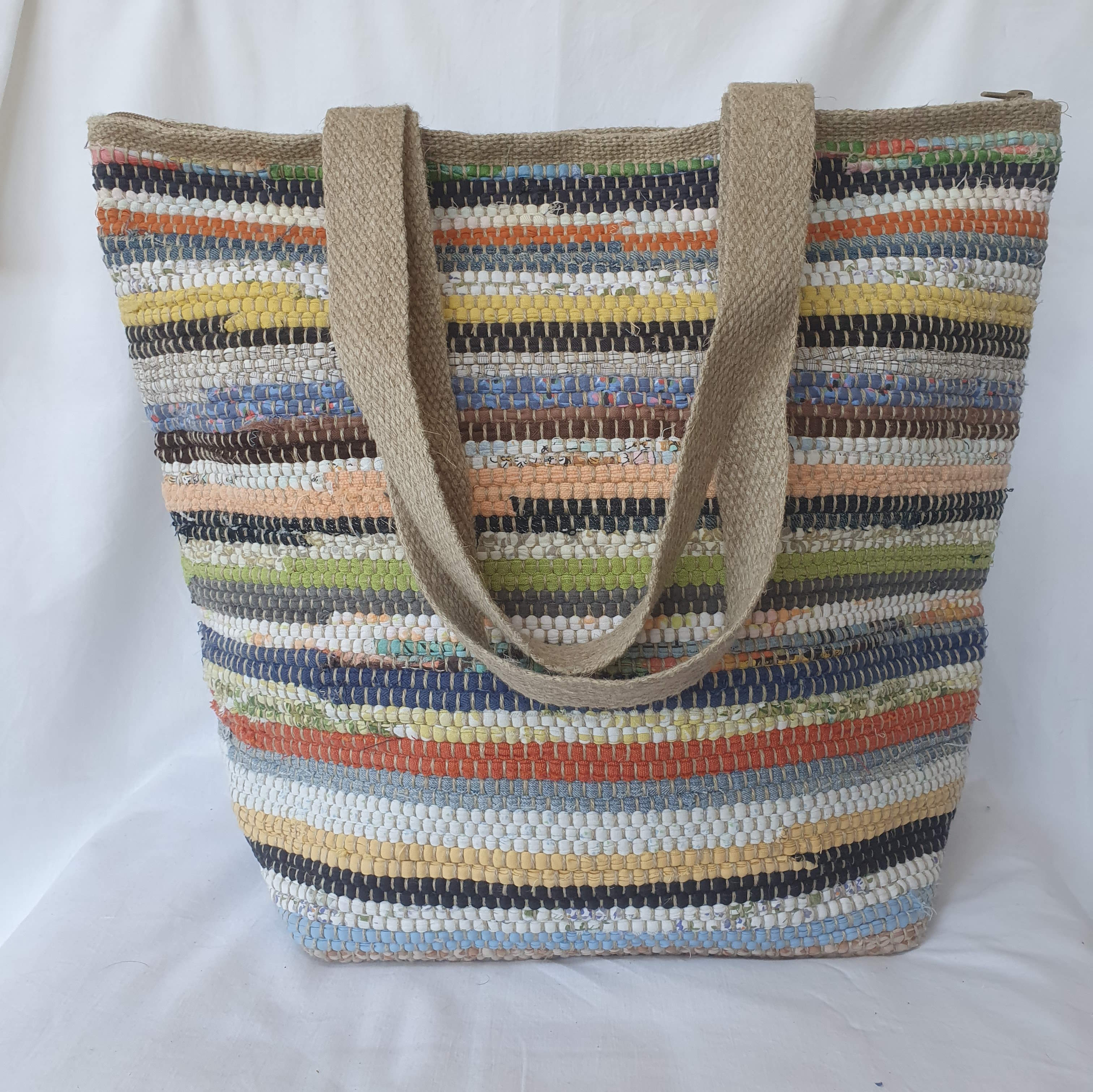 Webtasche Fleckerl groß